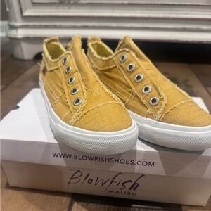 Yellow Women’s Slip-On Sneakers